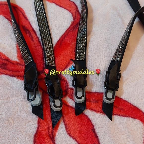 💎 #2 XL/XXL VS Dream Angels Twinkle Strap Garter Belt 💎 - Picture 9 of 16